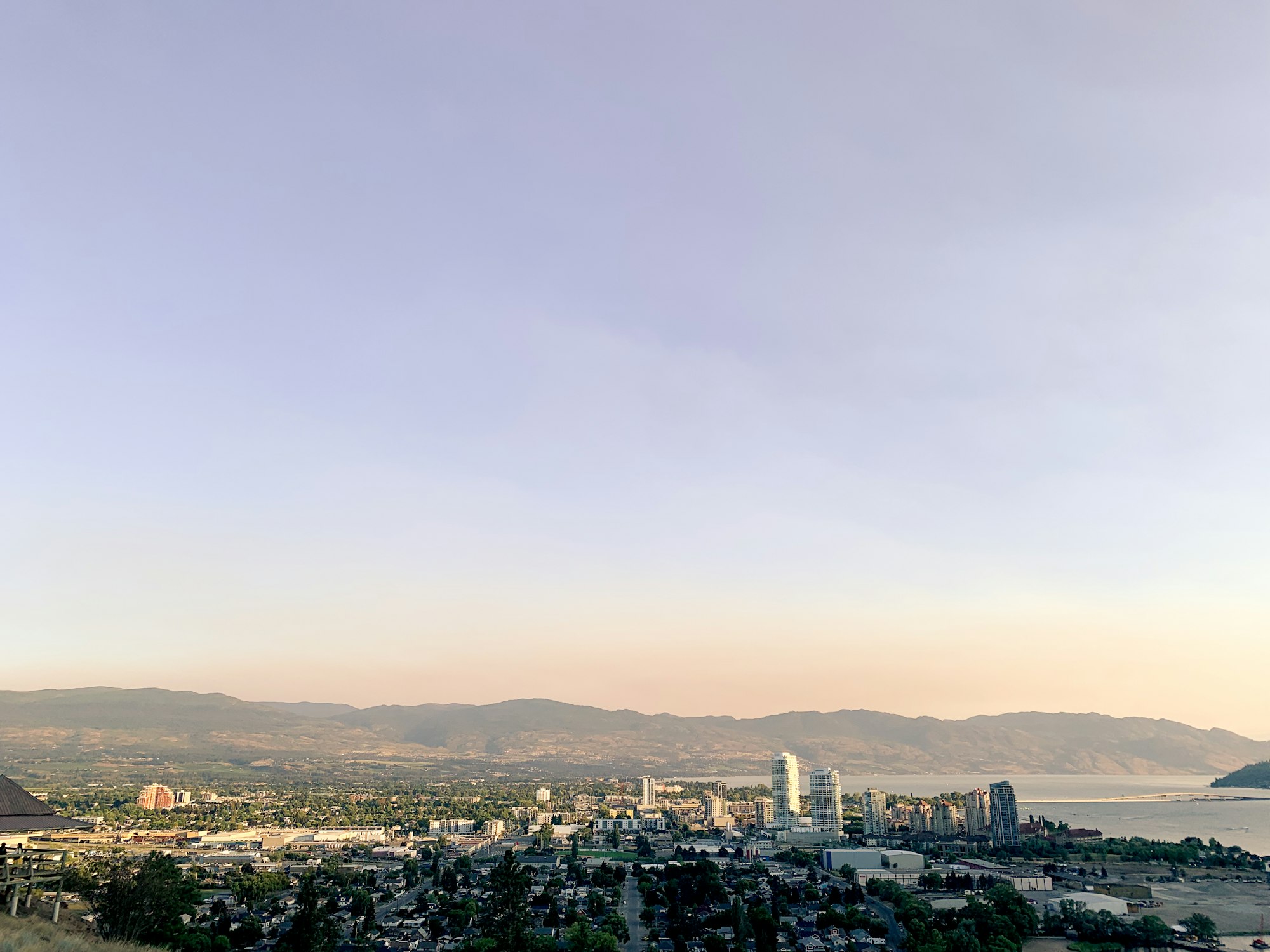 Kelowna cityscape